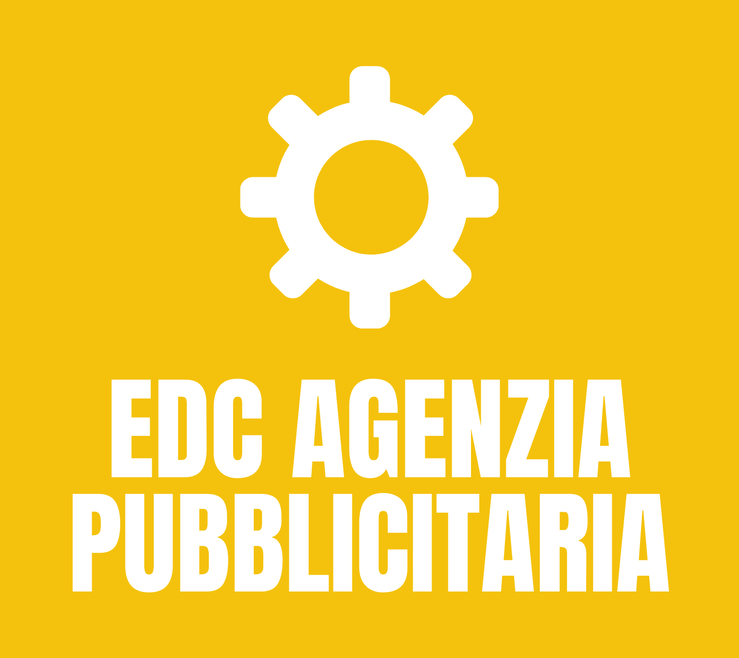 Logo EDC Agenzia Pubblicitaria SMM_biano Eco Dei Casali
